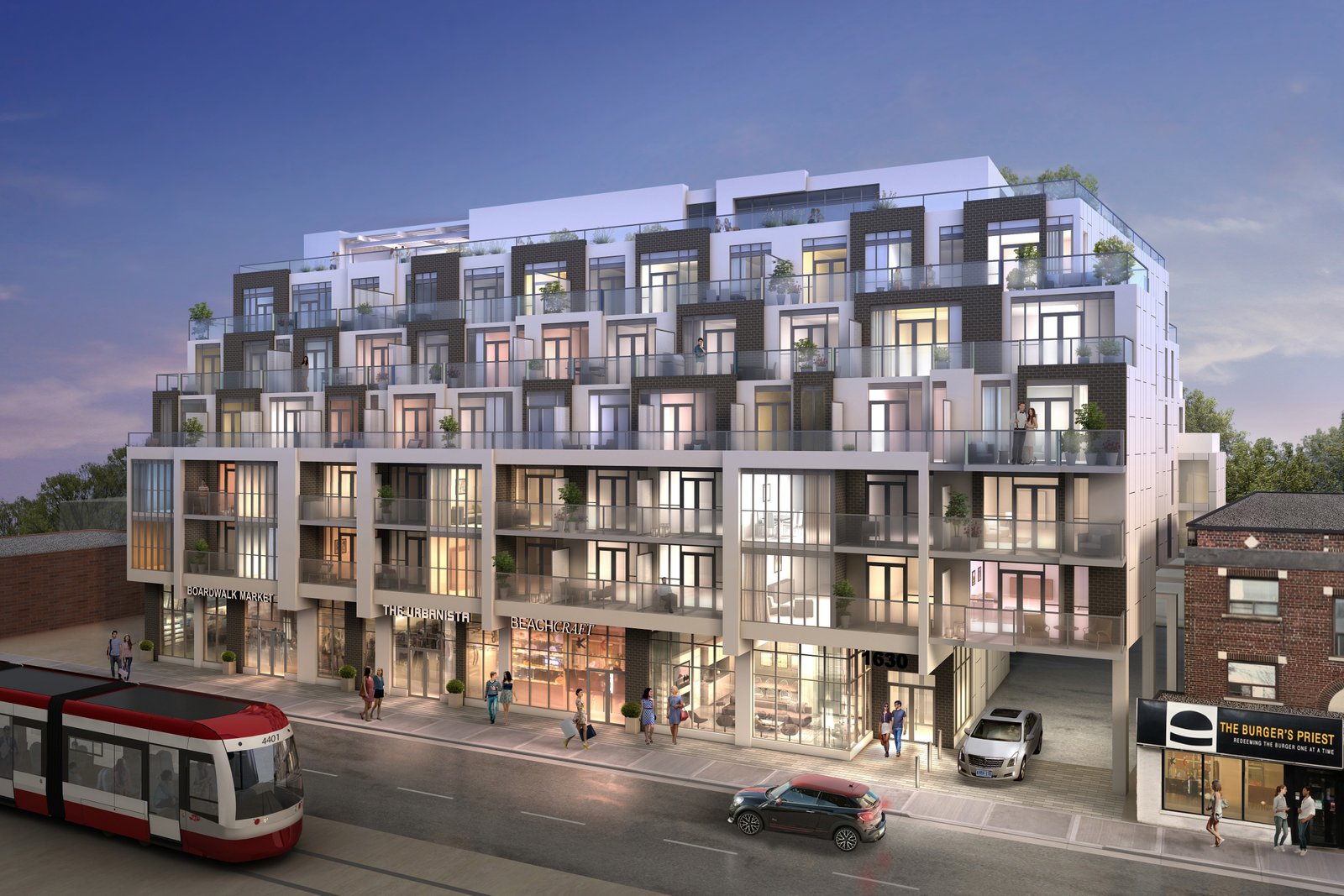 WestBeach Condominiums on Queen Street East in Toronto